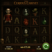 AmunRa - The Curious Cabinet Slot Game - Mystery Slots Lithuania